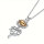 Monello Ascheschmuck Kette mit Lotusblume